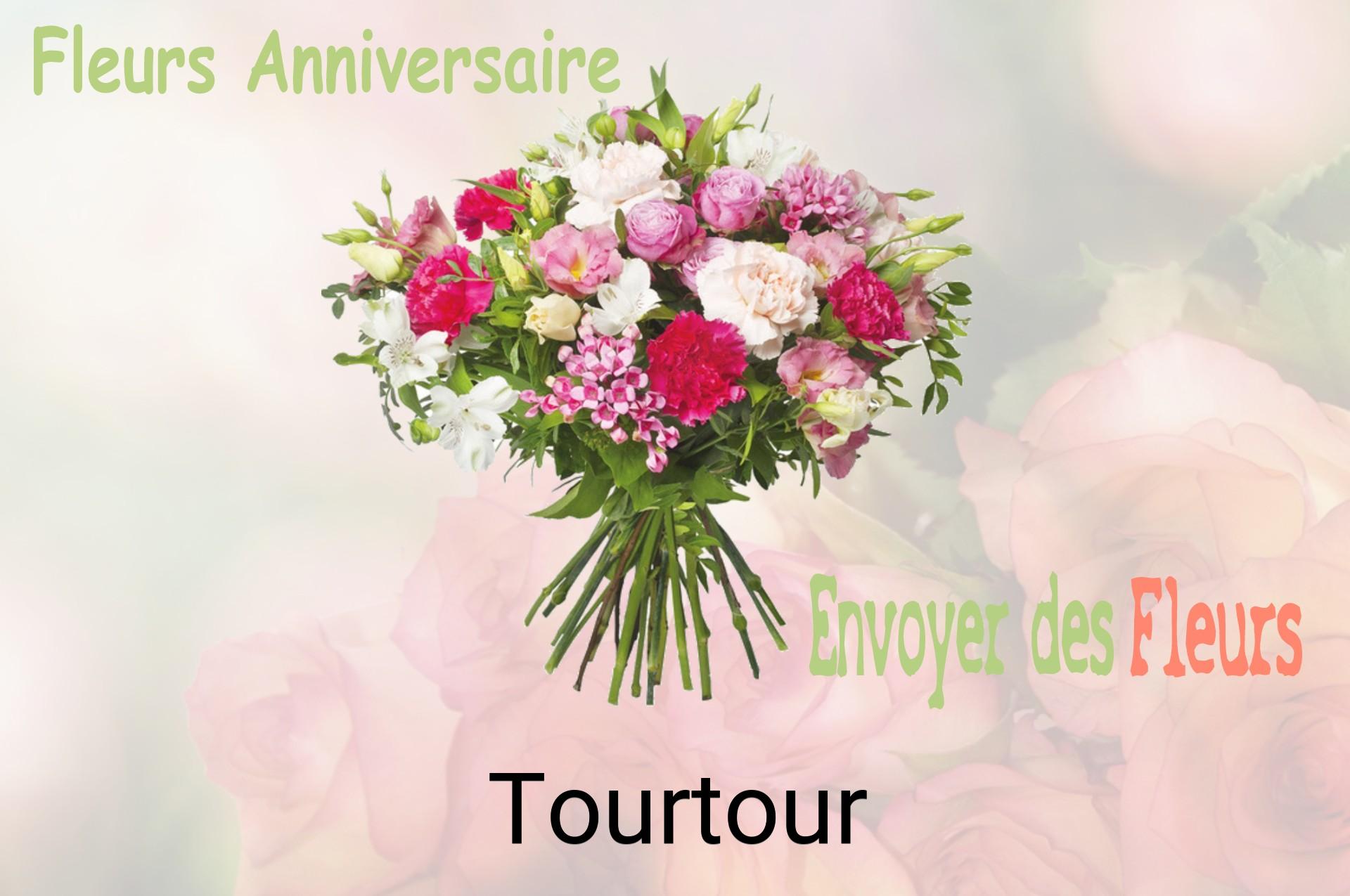 Bouquet de fleurs d’anniversaire livré à Tourtour